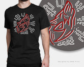 Tribal Viking Wolf T-Shirt - The Nordic Wolf - Mythology - Warriors Ragnar Lothbrok - Bjorn Ironside - Leif Erikson Workout tshirt